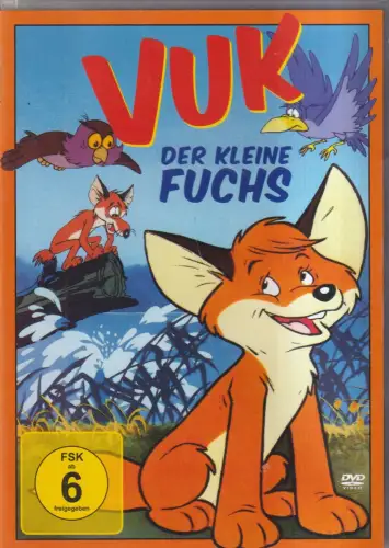 DVD: Vuk - Der kleine Fuchs, 2010. SchröderMedia, Trickfilm, gebraucht, sehr gut