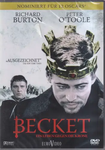 DVD: Becket, 2008. Peter O Toole, Richard Burton, Original eingeschweißt