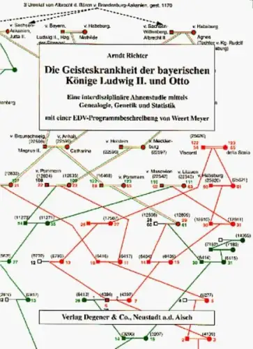 Buch: Die Geisteskrankheit der bayerischen Könige Ludwig II. und Otto, Richter