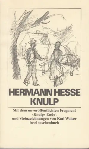 Buch: Knulp, Drei Geschichten aus dem Leben Knulps, Hermann, Hesse, 1990, Insel
