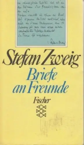 Buch: Briefe an Freunde, Zweig, Stefan. Fischer taschenbuch, 1990