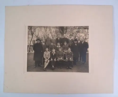 Fotografie Gruppenbild Konfirmation in Zennern Anfang 20. Jahrhundert, H. Hocke