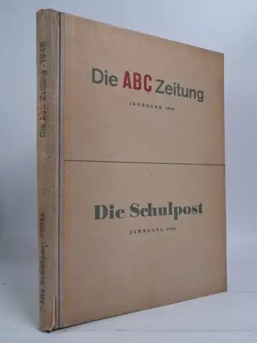 Buch: ABC Zeitung Heft 1-5, Die Schulpost Heft 1-11, Jahrgang 1946, vollständig