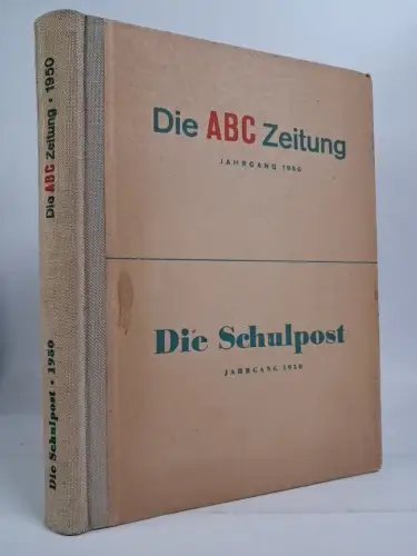 Buch: ABC Zeitung Heft 1-10, Die Schulpost Heft 1-12, Jahrgang 1950, vollständig