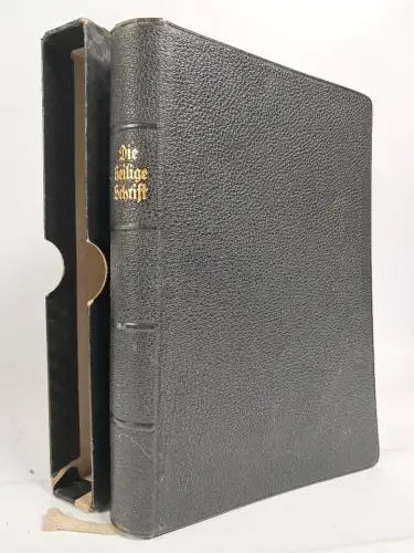 Biblia: Die Bibel, Martin Luther, Privileg. Württembergische Bibelanstalt, 1938
