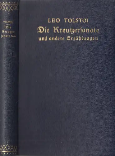 Buch: Die Kreutzersonate und andere Erzählungen, Leo Tolstoi, Hesse & Becker