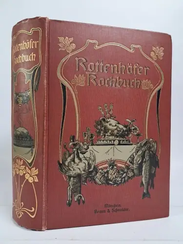 Buch: Illustriertes Kochbuch, J. Rottenhöfer & F. Zanders. Braun & Schneider