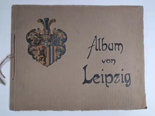 Buch: Album von Leipzig. Ca. 1913, Verlag A. Müller-Fröbelhaus, gebraucht, gut
