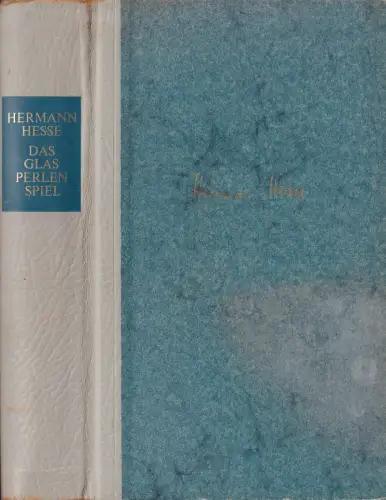 Buch: Das Glasperlenspiel, Hesse, Hermann. 1964, Deutsche Buch-Gemeinschaft