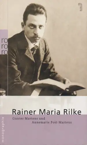 Buch: Rainer Maria Rilke, Martens, Gunter. Rowohlt, 2008, gebraucht, sehr gut
