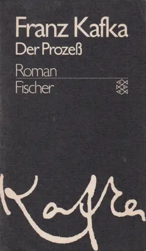 Buch: Der Prozes, Kafka, Franz. Fischer, 1983, Fischer Taschenbuch Verlag, Roman