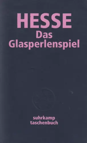 Buch: Das Glasperlenspiel, Hesse, Hermann. Suhrkamp taschenbuch, 2002, gebraucht