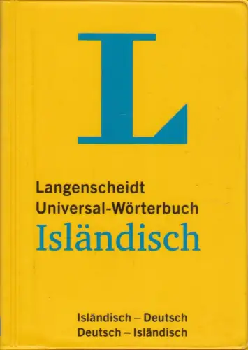 Buch: Langenscheidt Universal-Wörterbuch Isländisch, 2009, Langenscheidt