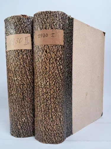 Buch: Die neue Rundschau 1930 Band 1+2 XXXXI. Jahrgang der freien Bühne, Fischer
