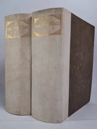 Buch: Die neue Rundschau 1913 Band 1+2, XXIV. Jahrgang der freien Bühne, Fischer