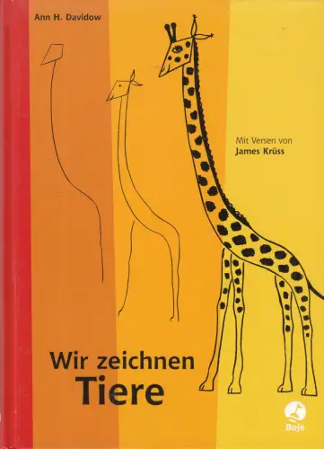 Buch: Wir zeichnen Tiere, Davidow, Ann H., 2007, Boje, gebraucht, sehr gut