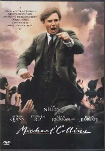 DVD: Michael Collins, 1998,  Liam Neeson, Julia Roberts, Alan Rickman, u.a.