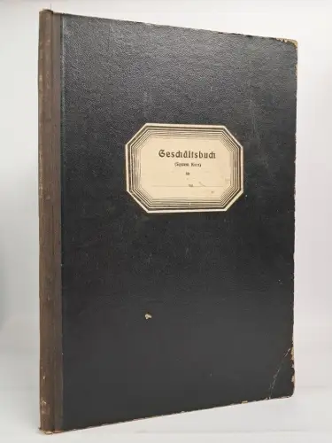 Buch: Geschäftsbuch (System Kurz), Verlag Hermann Kurz, gebraucht, gut