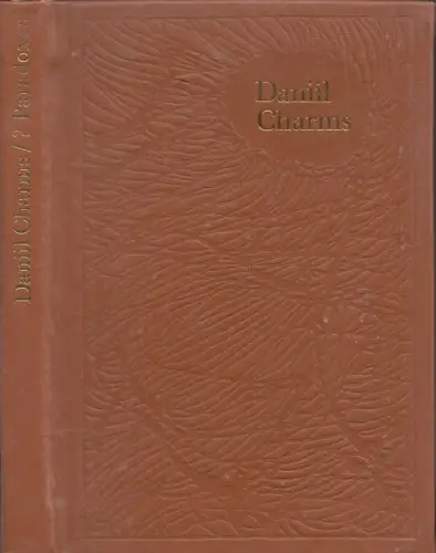 Buch: ? Paradoxes, Charms, Daniil. 1983, Verlag Volk und Welt, gebraucht, gut