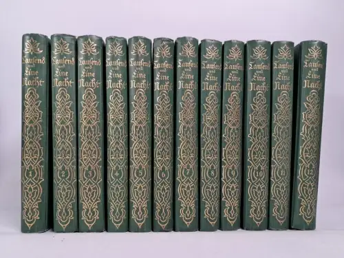 Buch: Tausend und Eine Nacht, 12 Bände, K. M. Schiller, 1926, Hendel Verlag