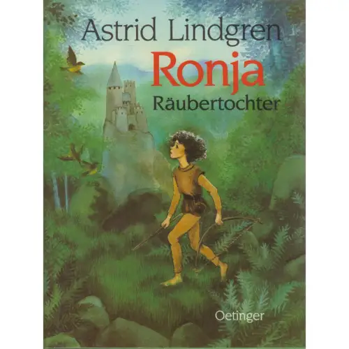 Buch: Ronja Räubertochter, Lindgren, Astrid. 1986, Verlag Friedrich Oetinger
