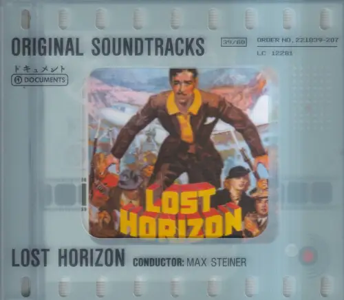 CD: Max Steiner - Lost Horizon, 2004. Original Soundtracks, Musik