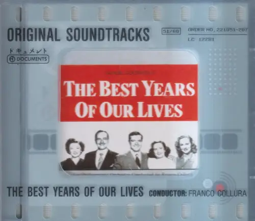 CD: Franco Collura - The Best Years of Our Lives, 2004, Original Soundtracks