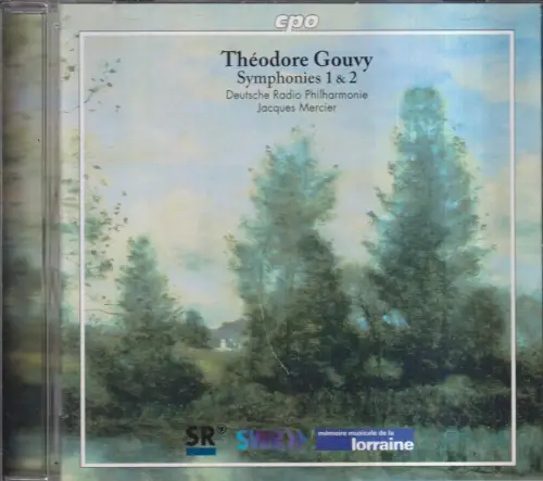 CD: Theodore Gouvy, Symphonies 1 and 2, 2011, Deutsche Radio Philharmonie, Musik