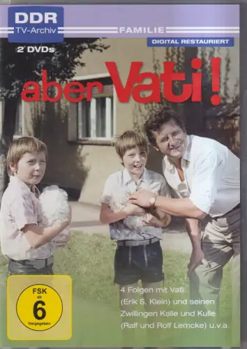 DVD: Aber Vati!, 2013, Erik S. Klein, Marianne Wünscher, DDR TV-Archiv Familie