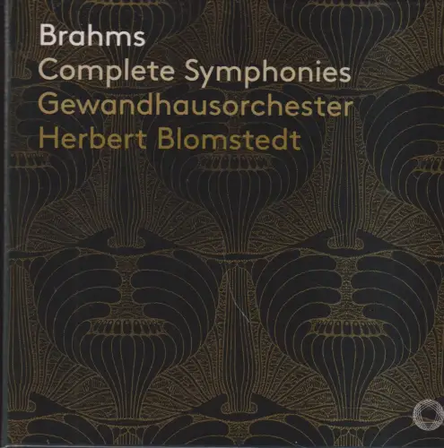 CD-Box: Brahms, Complete Symphonies, 2022, Gewandhausorchester, Blomstedt, 3 CDs