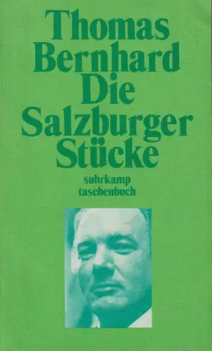 Buch: Die Salzburger Stücke, Bernhard, Thomas, 1983, Suhrkamp, gebraucht, gut