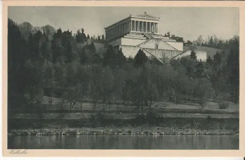 AK Walhalla a. d. Donau bei Regensburg, H. Sting, Postkarte, ungelaufen, gut