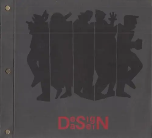 Buch: Design - Dasein, Berth, Andreas. 1989, Galerie Theaterpassage