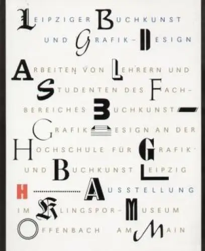 Buch: Leipziger Buchkunst und Grafik-Design, Hübscher, Anneliese u.a. 1991