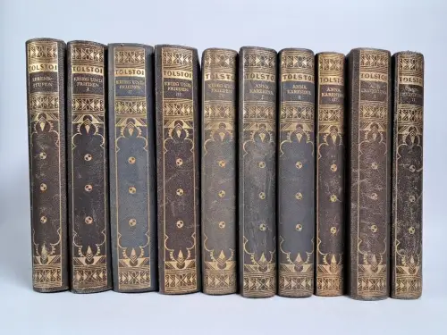 Buch: Tolstojs Werke, L. N. Tolstoi, Gutenberg Verlag, 10 Bände, gebraucht, gut