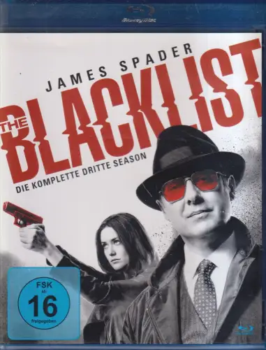 Blu-ray-Box: The Blacklist - Die komplette dritte Season, 2016, James Spader