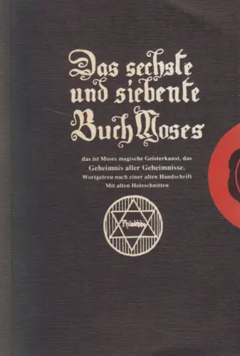 Buch: Das sechste und siebente Buch Moses, F. H. Masuch, 1968, Planet Verlag