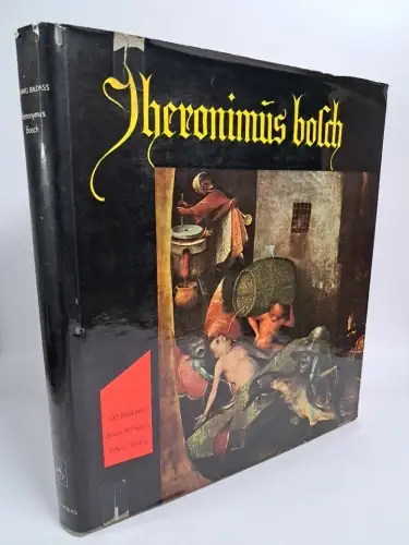 Buch: Hieronymus Bosch, Ludwig Baldass, 1959, Anton Schroll & Co. Verlag