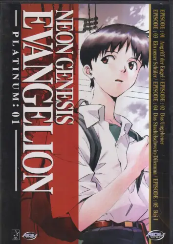 DVD: Neon Genesis Evangelion - Platinum: 01, 2005 Hideaki Anno, Serie, Anime