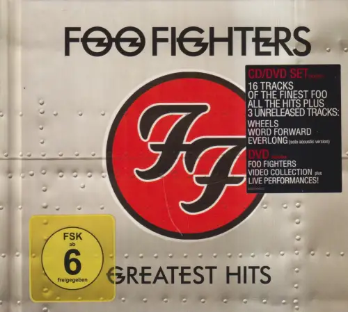 CD: Foo Fighters, Greatest Hits, 2009, mit Bonus DVD, Alternative Rock
