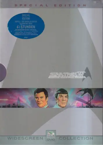 Doppel-DVD: Star Trek IV - Zurück in die Gegenwart, 2003.  William Shatner u.a.