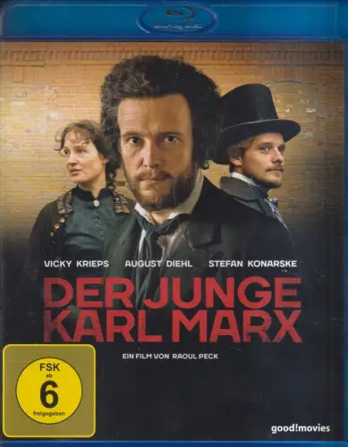 Blu-ray: Der junge Karl Marx, 2017. Raoul Peck, good!movies, Film, Biopic