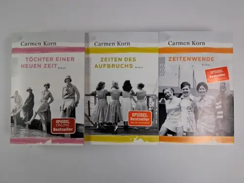 Buch: Jahrhundert-Trilogie, Carmen Korn, 3 Bände, Töchter, Aufbruch, Zeitenwende