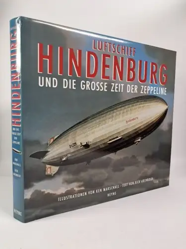 Buch: Luftschiff Hindenburg und die große Zeit der Zeppeline, 1994, Heyne Verlag