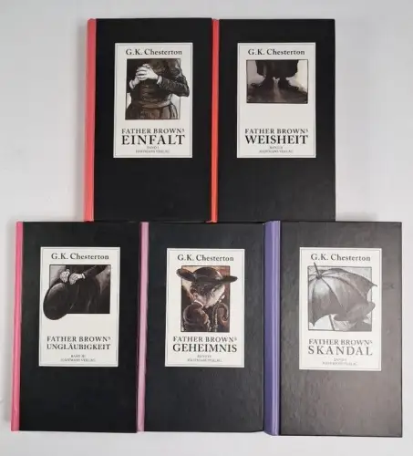 Buch: Alle Geschichten um Father Brown in fünf Bänden, G.K. Chesterton, Haffmans