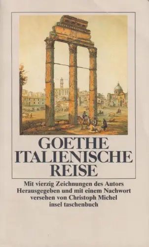 Buch: Italienische Reise, Goethe, Johann Wolfgang. it 175, 1995, gebraucht, gut