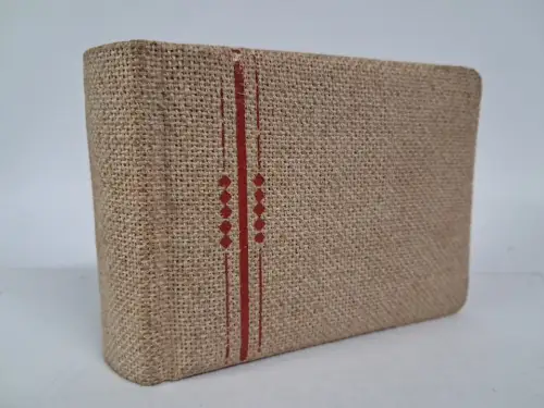 Einzigartiges kleines leeres Fotoalbum zum Einstecken für ca. 50 Fotos 7 x 9 cm