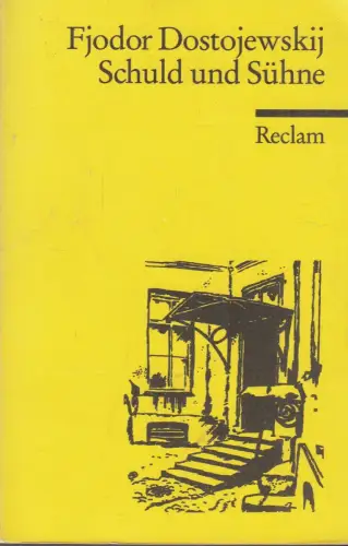 Buch: Schuld und Sühne, Dostojewskij, Fjodor, 1999, Reclam, Roman, sehr gut