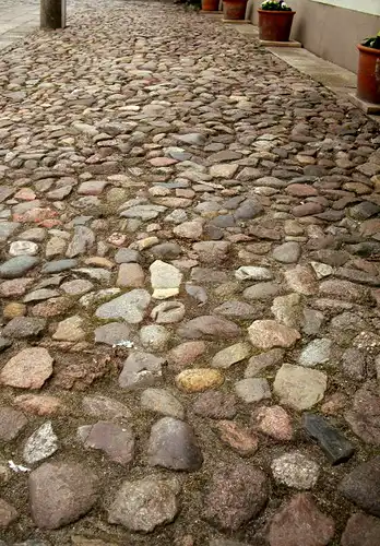 alte gebrauchte Pflastersteine Altstadtpflaster Kleinpflaster Bauernpflaster Feldsteine Terrassse 