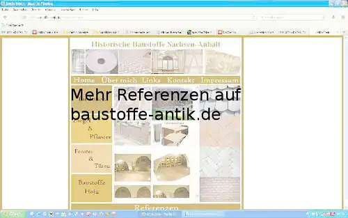 Naturstein Verblender Mauerwerk Sandstein Platten Riemchen mediterran aus alten Blöcken geschnitten